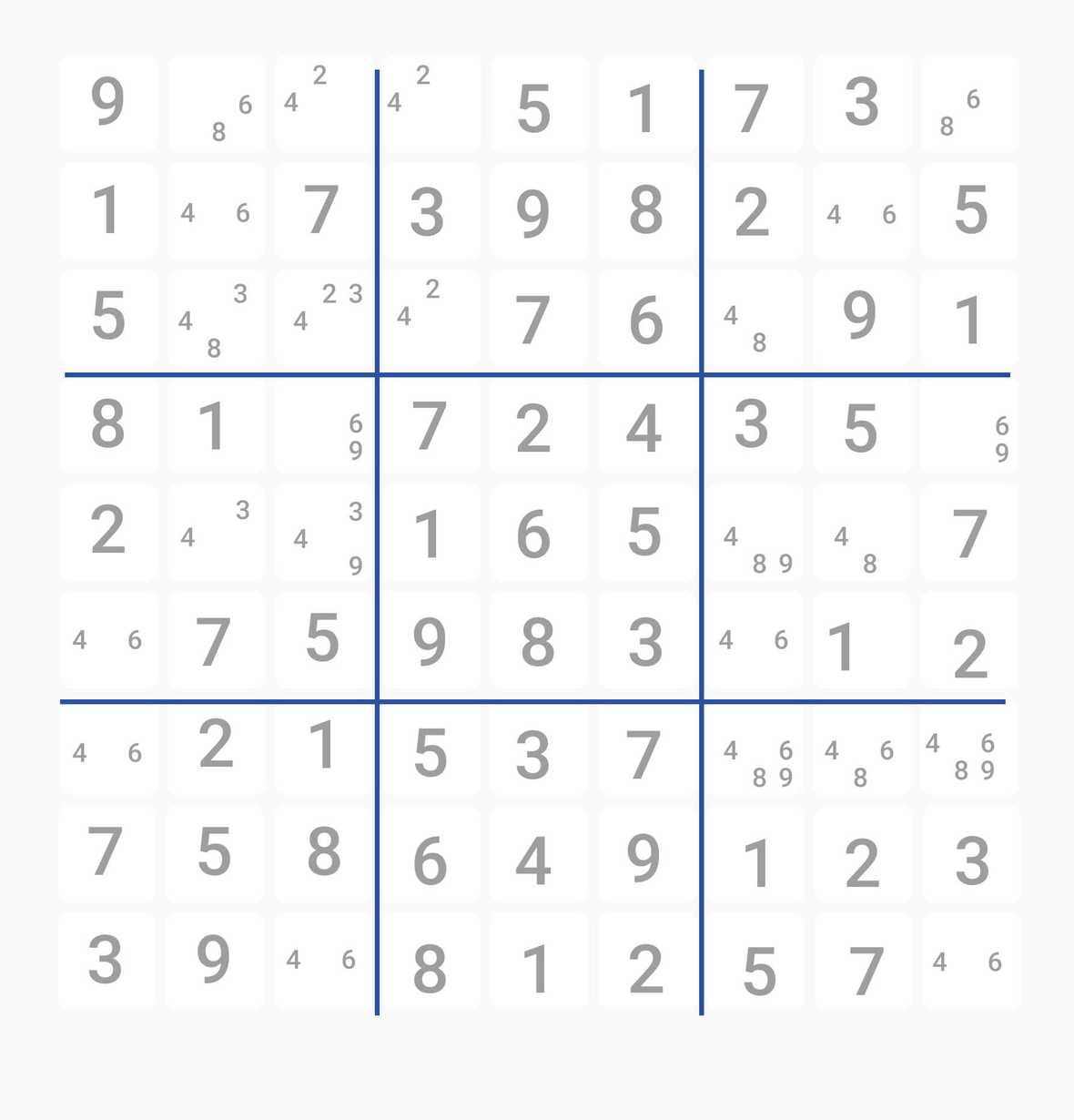 Sudoku XWing Strategy Explained