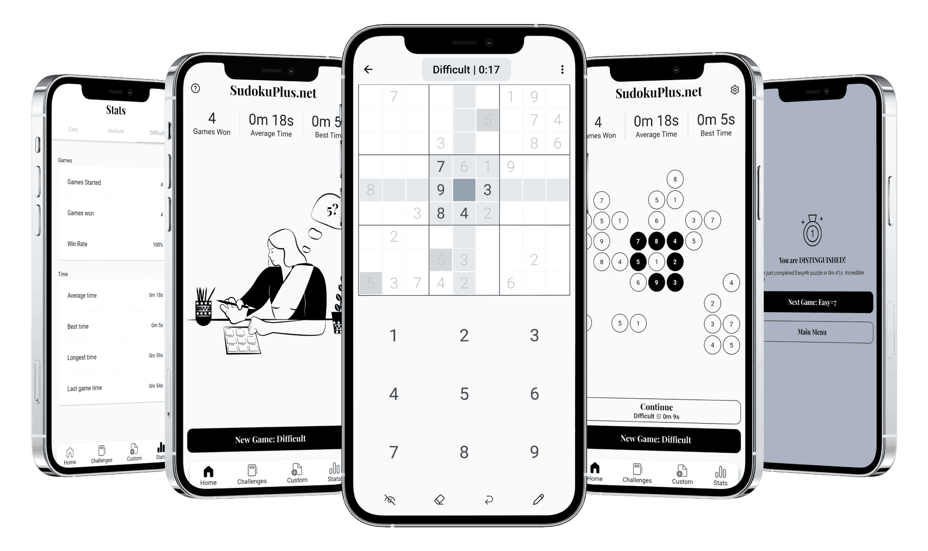 Darmowe łamigłówki sudoku dla systemu Android.