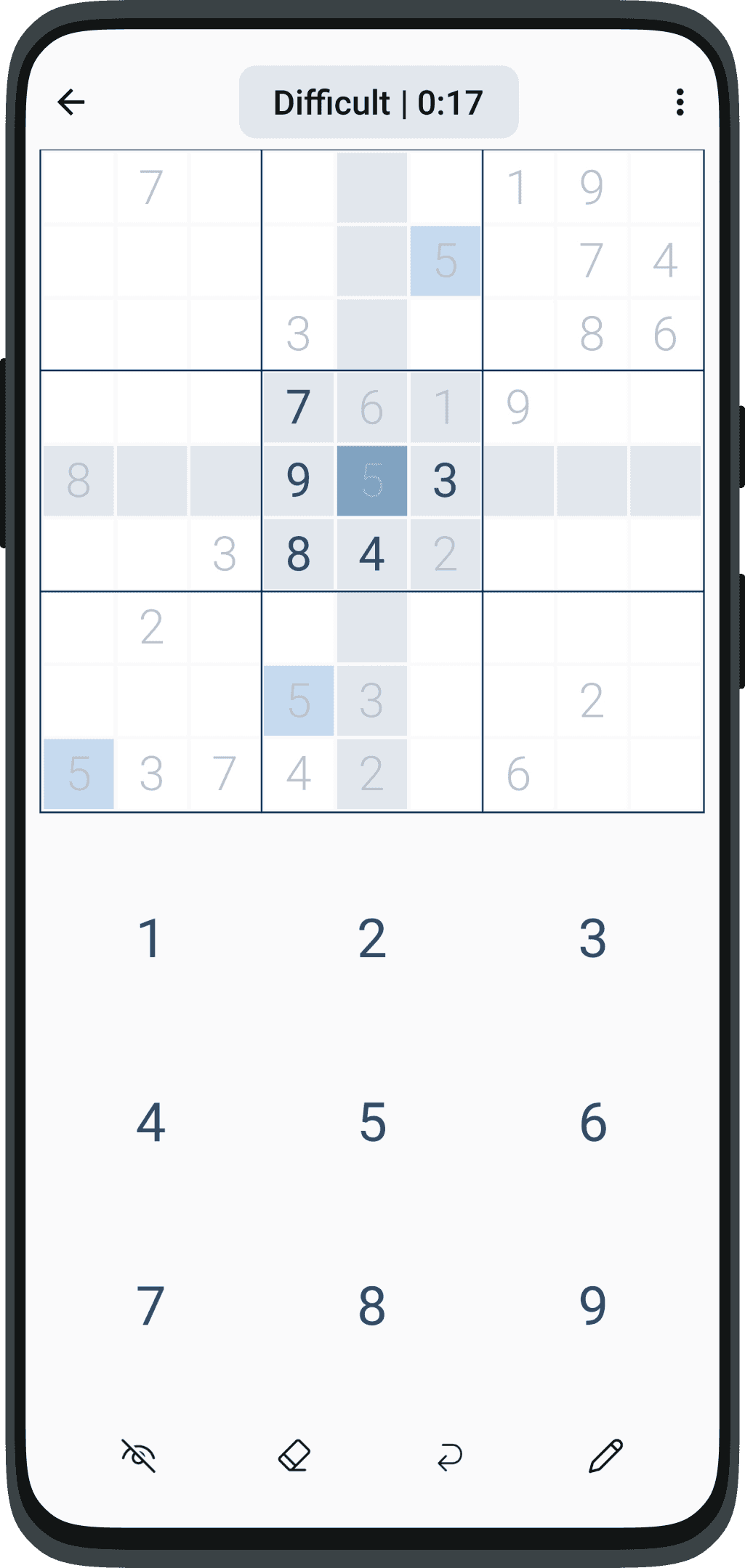 sudoku with easy controls